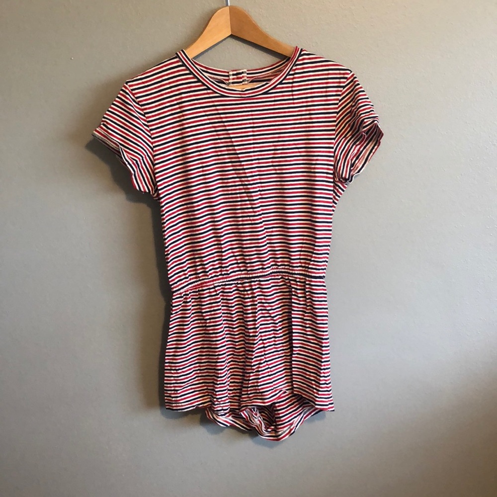 American Apparel Striped Romper